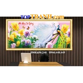 Tranh thêu phú quý cát tường